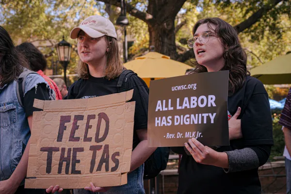 Feed the TAs / All Labor Has Dignity